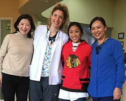 Dr. Wang and team members