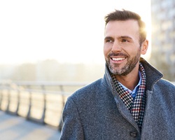 Smiling man
